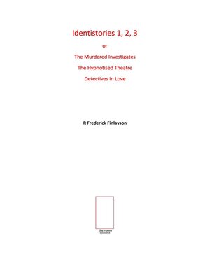 cover image of Identistories 1, 2, 3